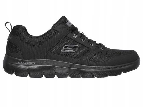 BUTY męskie SKECHERS SUMMITS 232069-BBK czarne 45,5