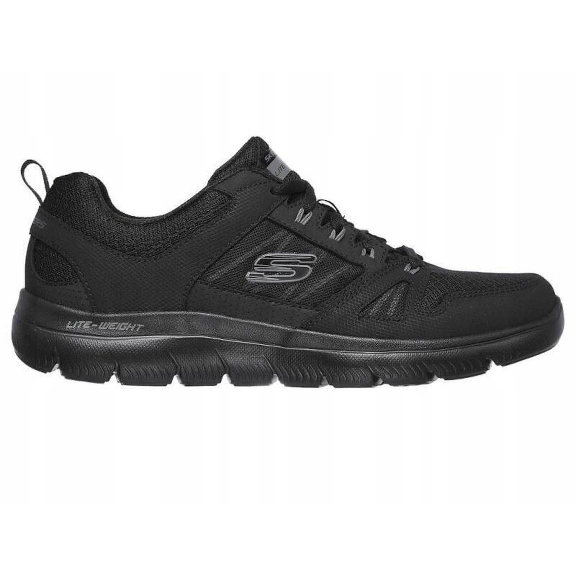 Skechers - Buty Męskie Skechers Summits 232069-bbk Czarne 42,5 - Baskets - Noir - Decathlon