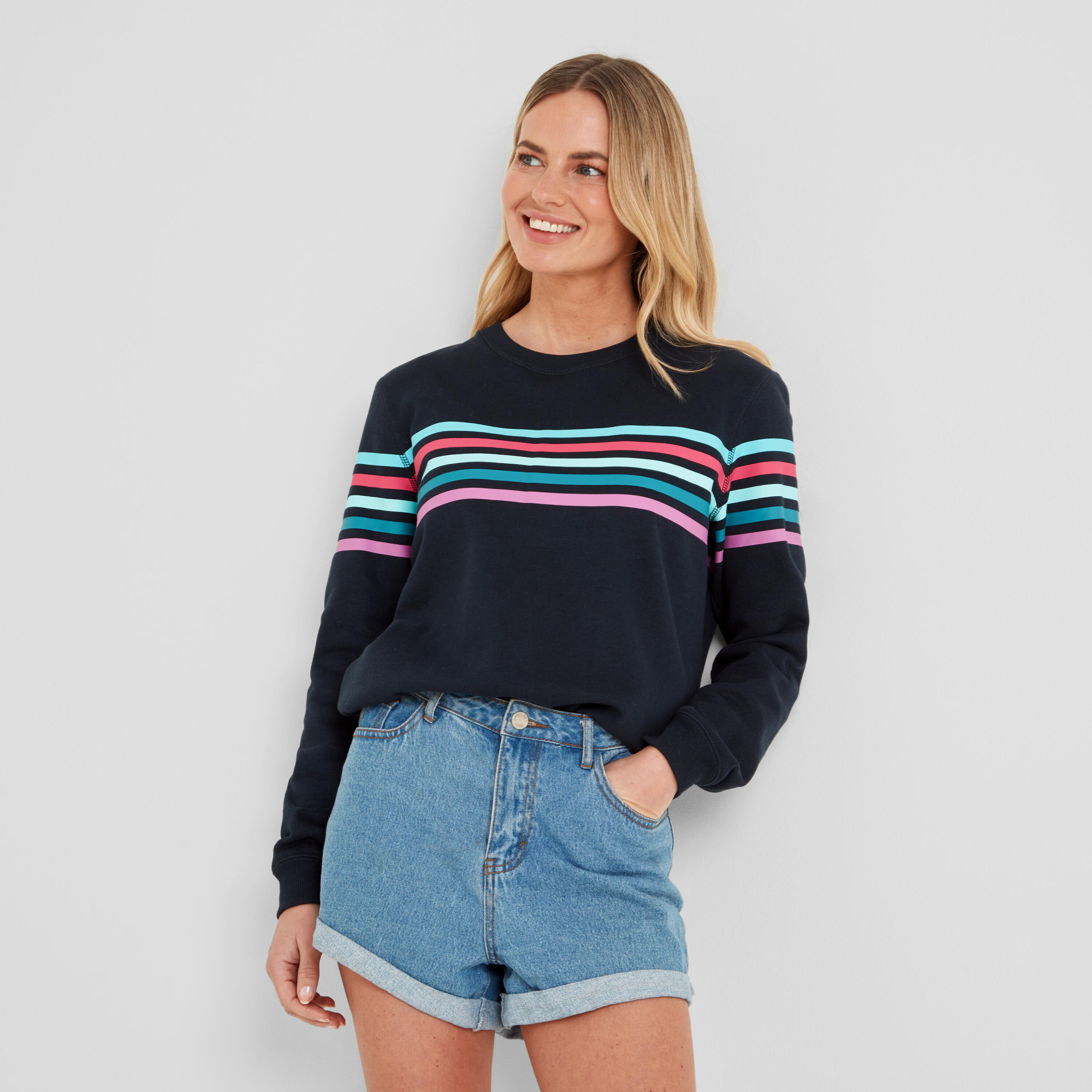 Arianna Womens Sweatshirt 1/4