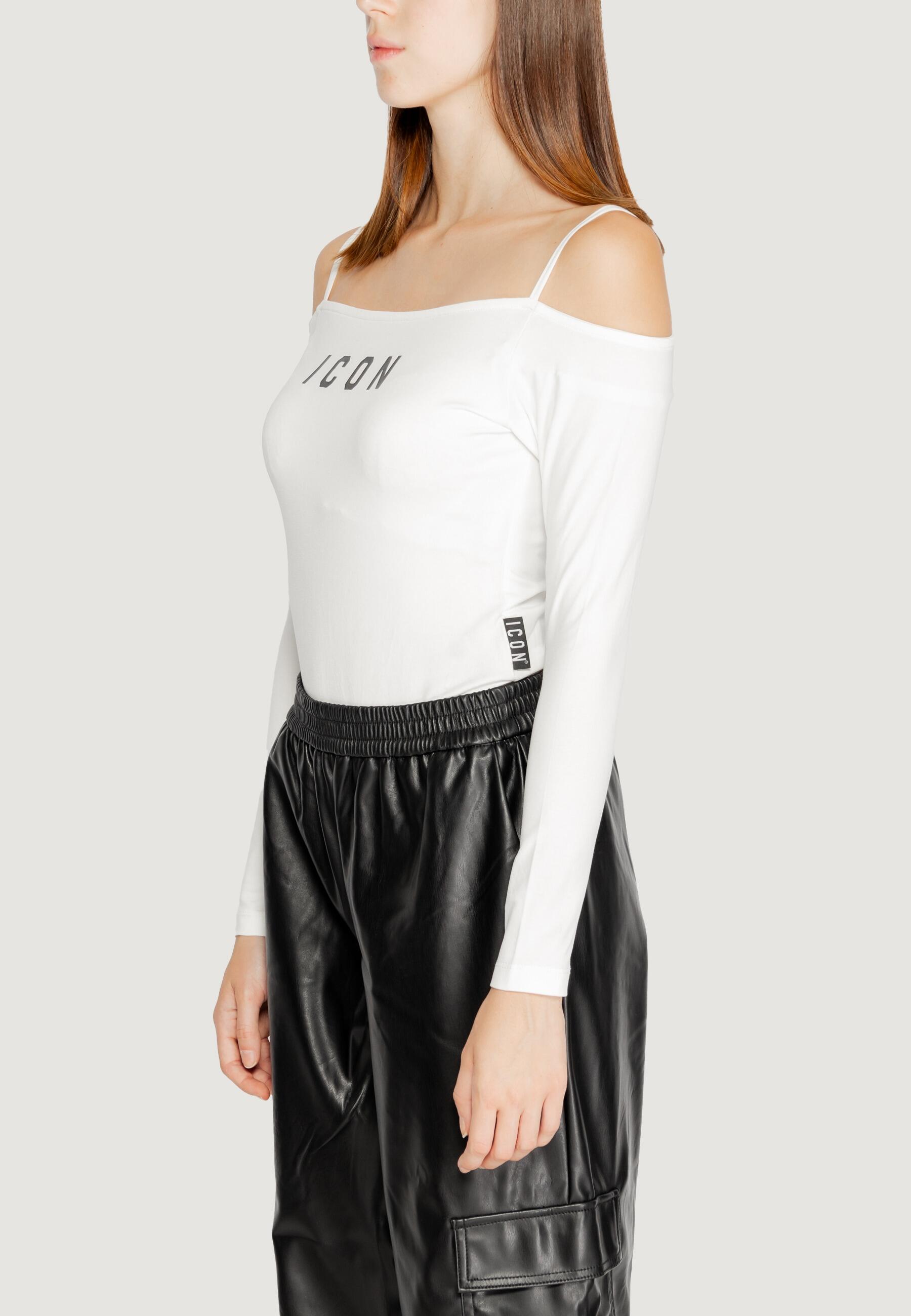t-shirt manches longues  FEMME blanc 2/5