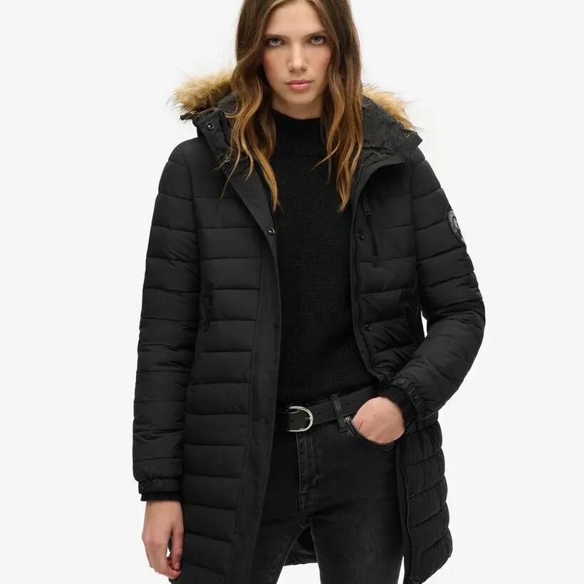 Women's hooded parka Superdry Fuji