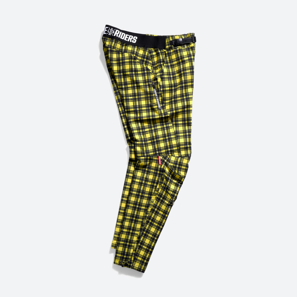 Loose Riders - C/s Evo Ii Tartan Yellow - Short De Vélo - Jaune - 36 Xs - Decathlon