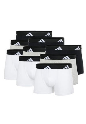 Adidas Basic Boxer Trunk Men Herren Unterhose Shorts Unterwäsche 9er Pack