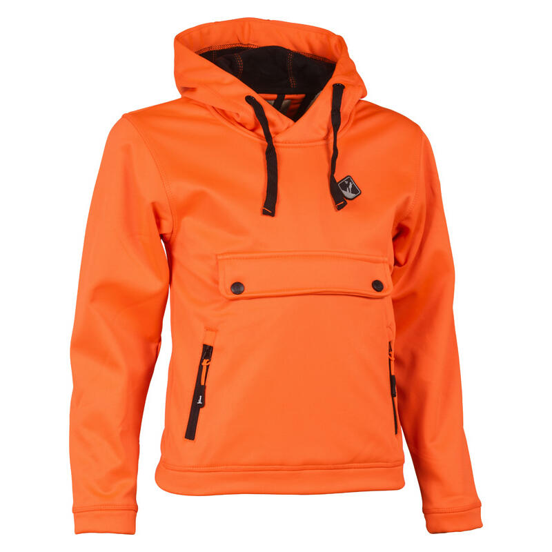 Elementerre - Sweatshirt À Capuche Enfant Percussion - Sac À Dos - Orange - 12 À 14 Ans - Decathlon