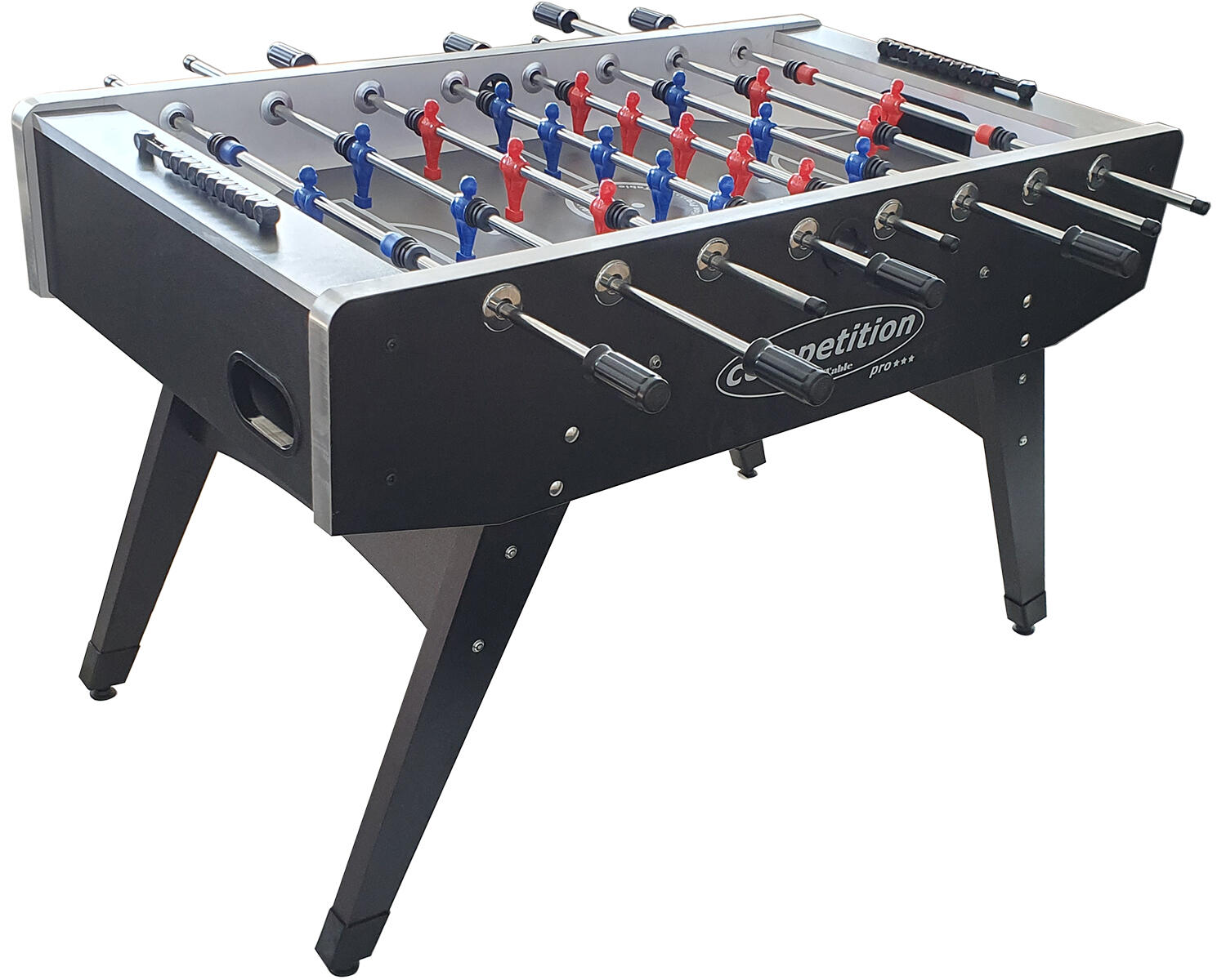 TopTable Competition Pro *** Formica/Metal Line Black w/molded players Folding 2/6
