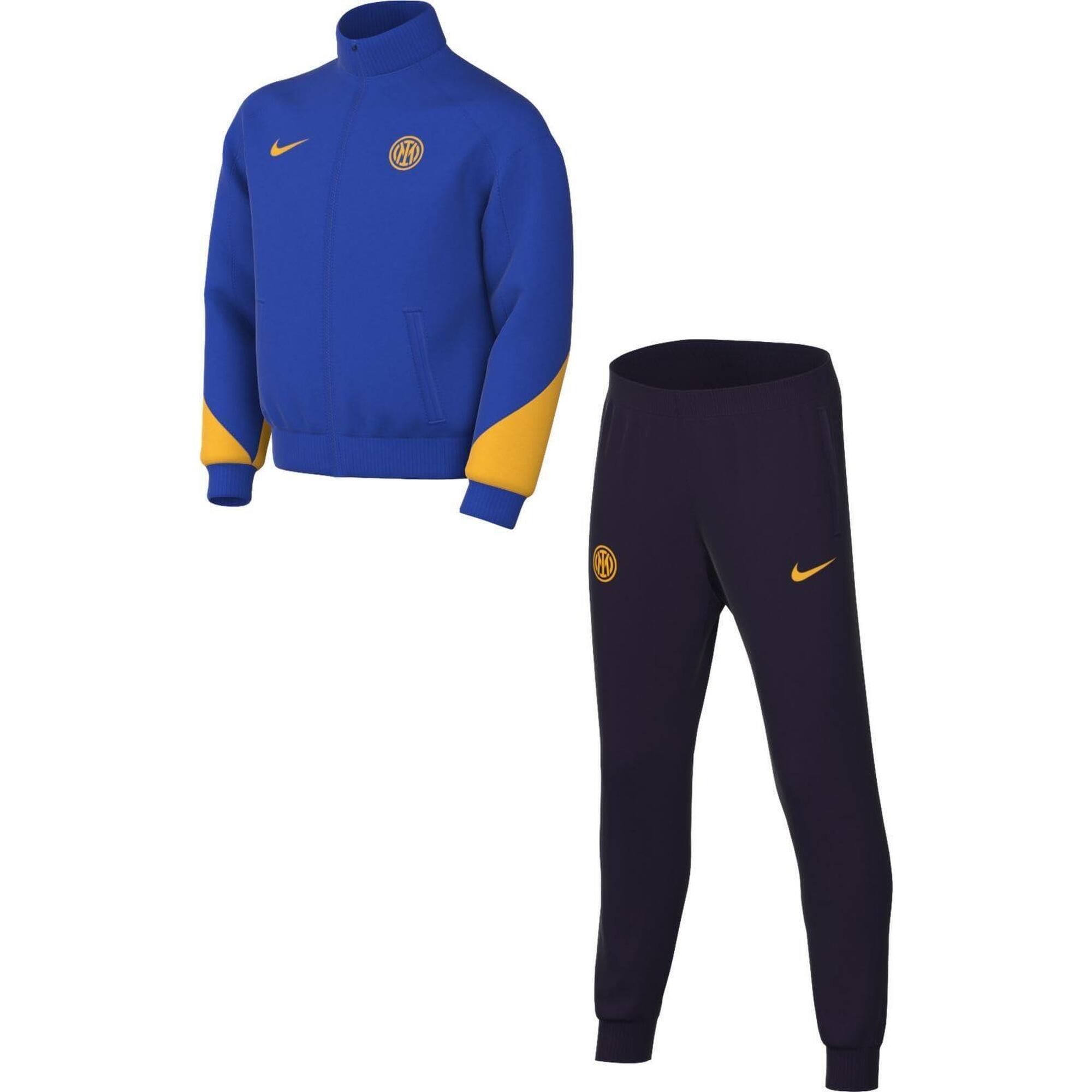 Nike - Nike Dri-fit Inter Strike Vêtement De Football Pour Homme – Taille S - Survêtement - Bleu|jaune|vert - Decathlon