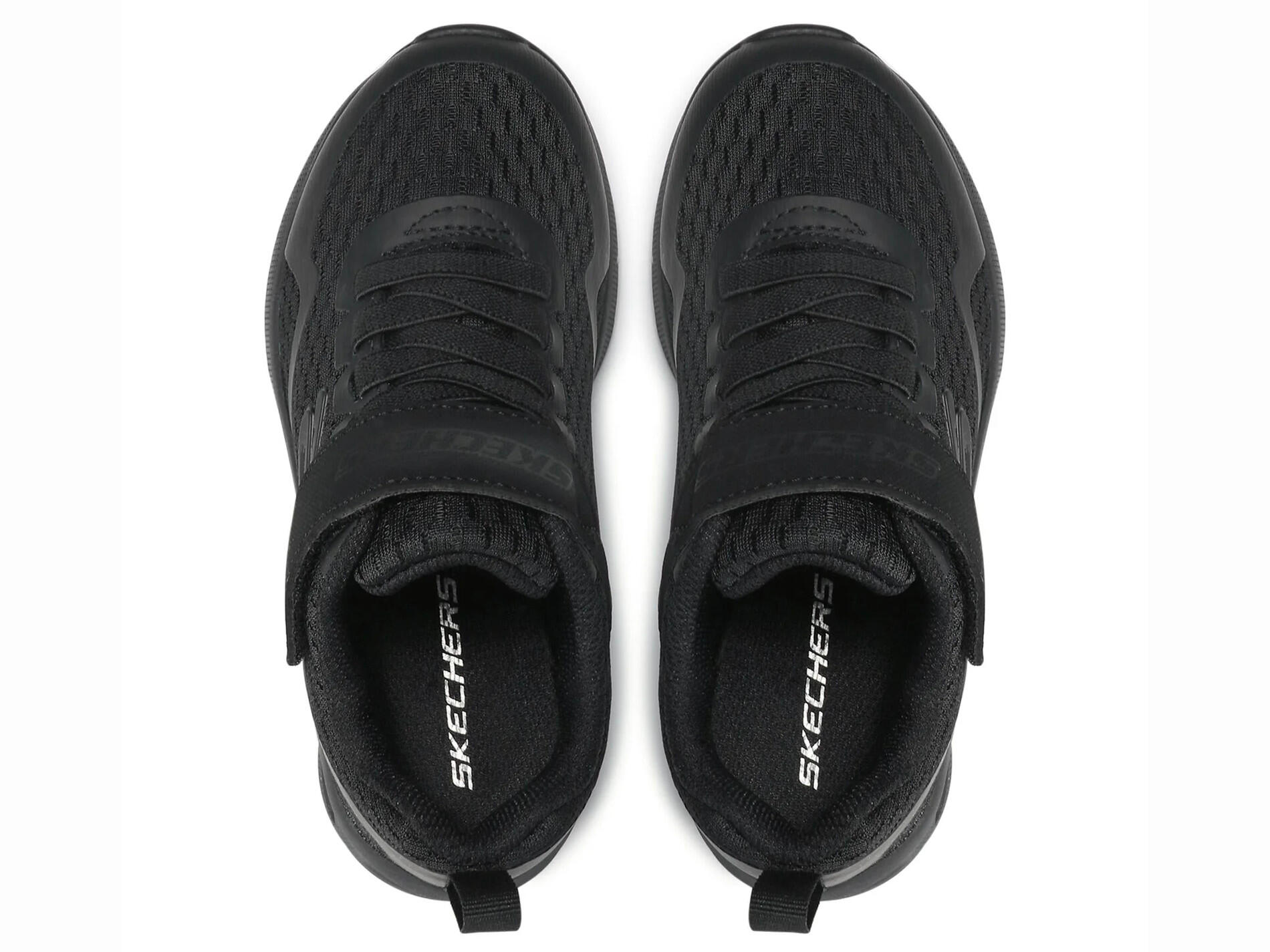 BUTY dziecięce SKECHERS TORVIX 403775L-BBK czarne na rzepę lekkie 32 6/6