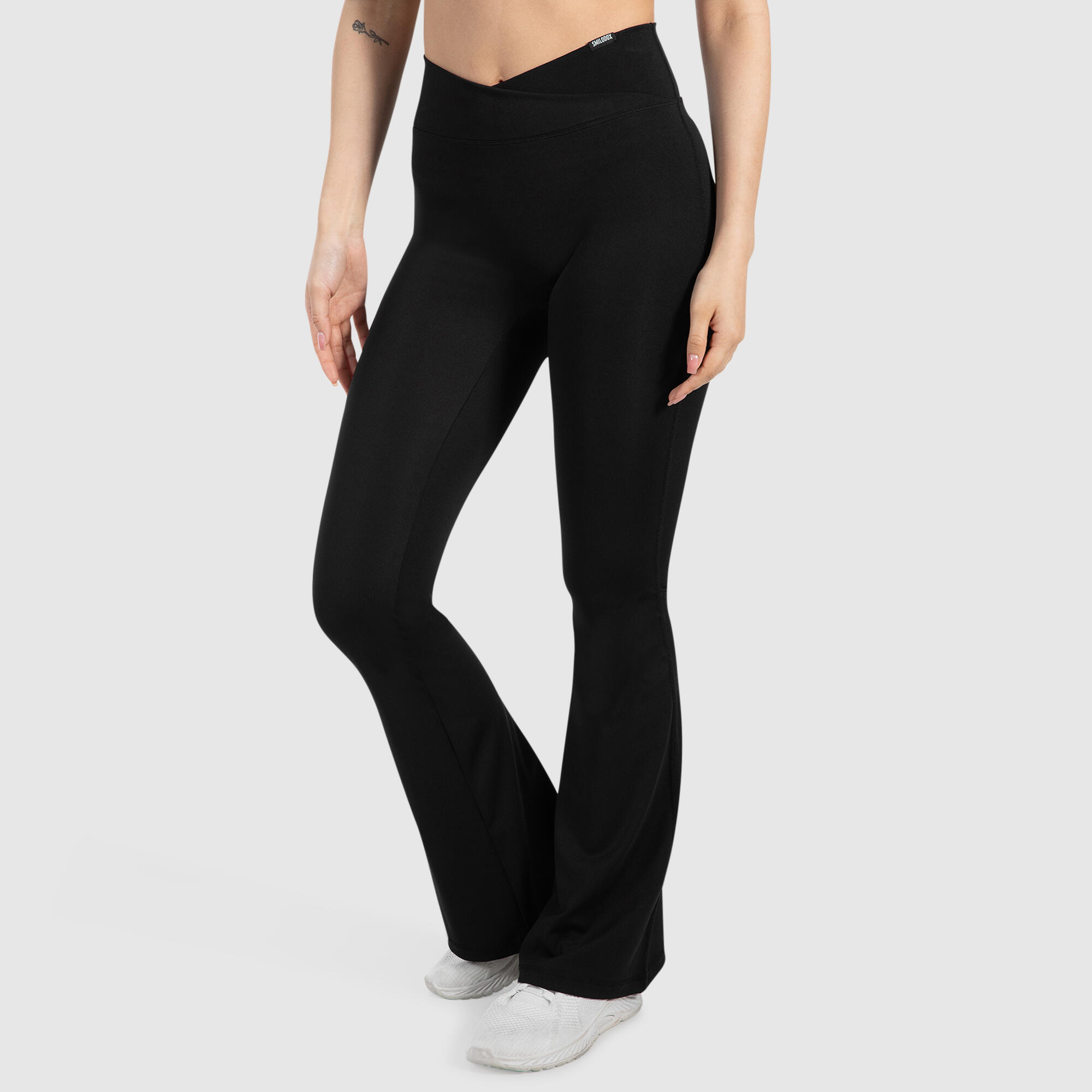 Damen Schlagleggings Leonora Schwarz 2/5