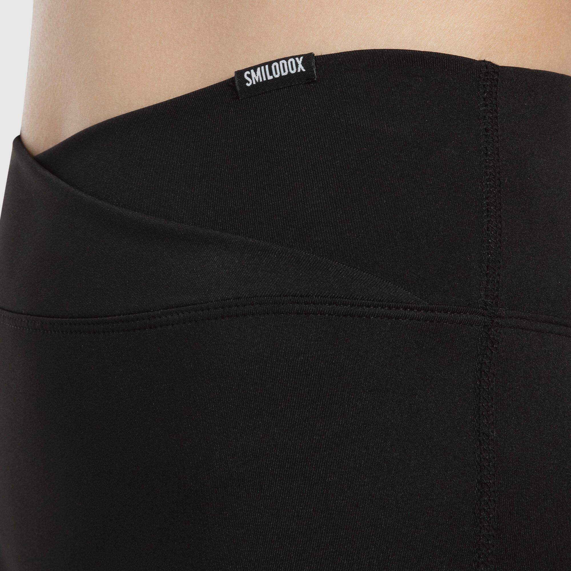 Damen Schlagleggings Leonora Schwarz 4/5