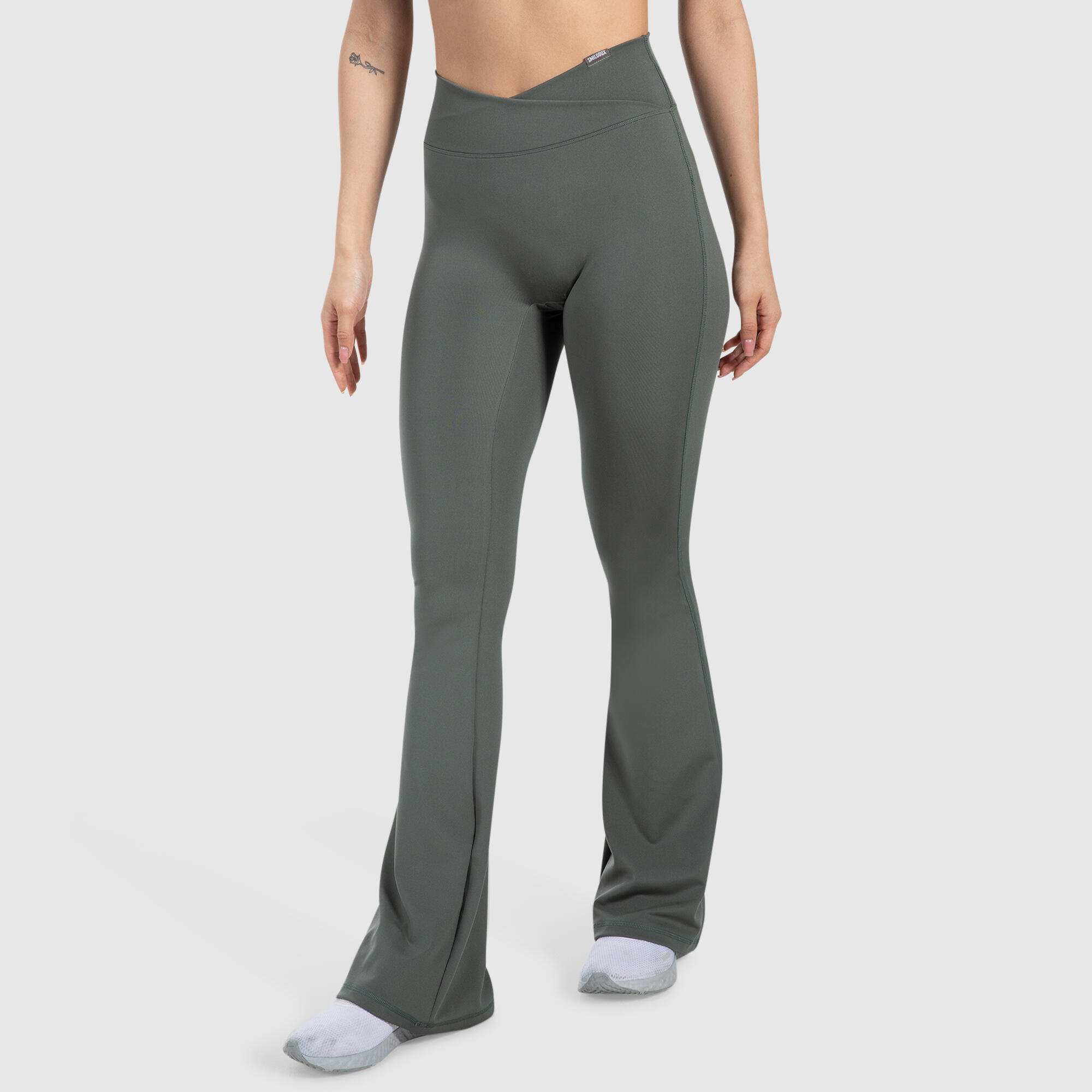 Damen Schlagleggings Leonora Grün 2/5