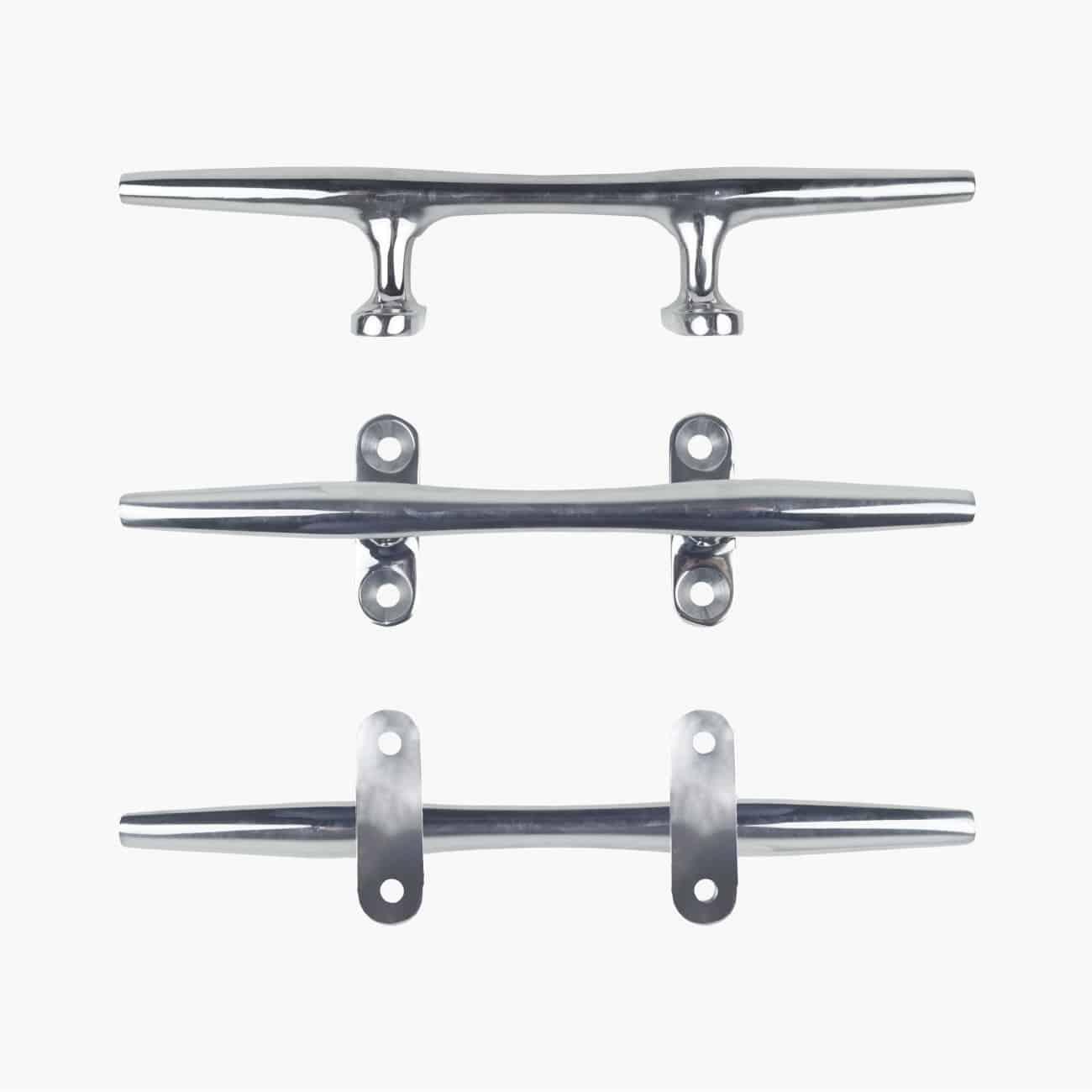 Lomo Stainless Steel Marine Cleat - 6" Hollow Base 4/5