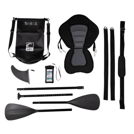 Set di 6 accessori per Stand Up Paddle gonfiabile – Nero