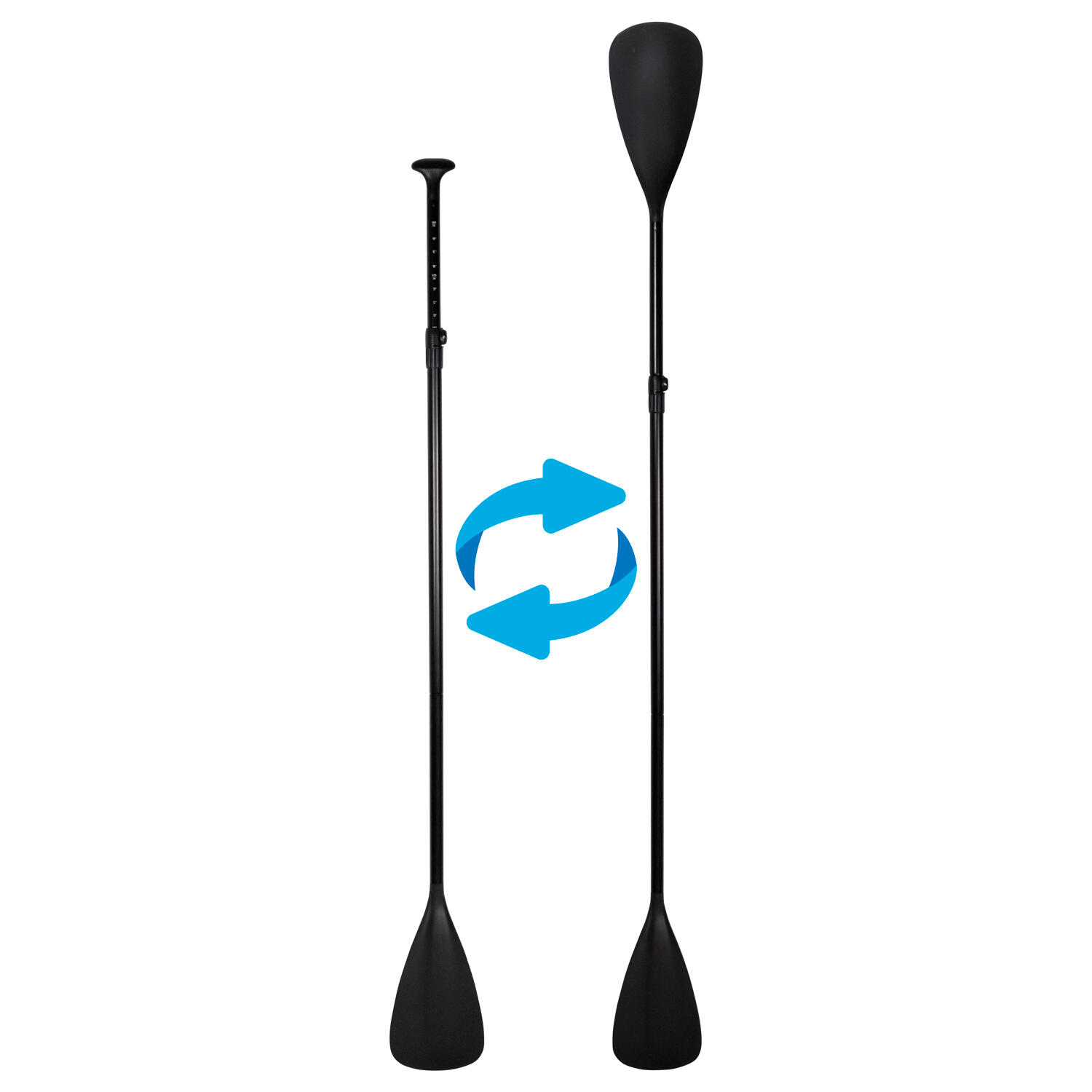 Set van 6 accessoires voor opblaasbare Stand Up Paddle – Zwart 3/6