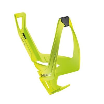 Elite Trinkflaschenhalter Cannibal XC Elastomer-Gummi, gelb fluo/schwarz