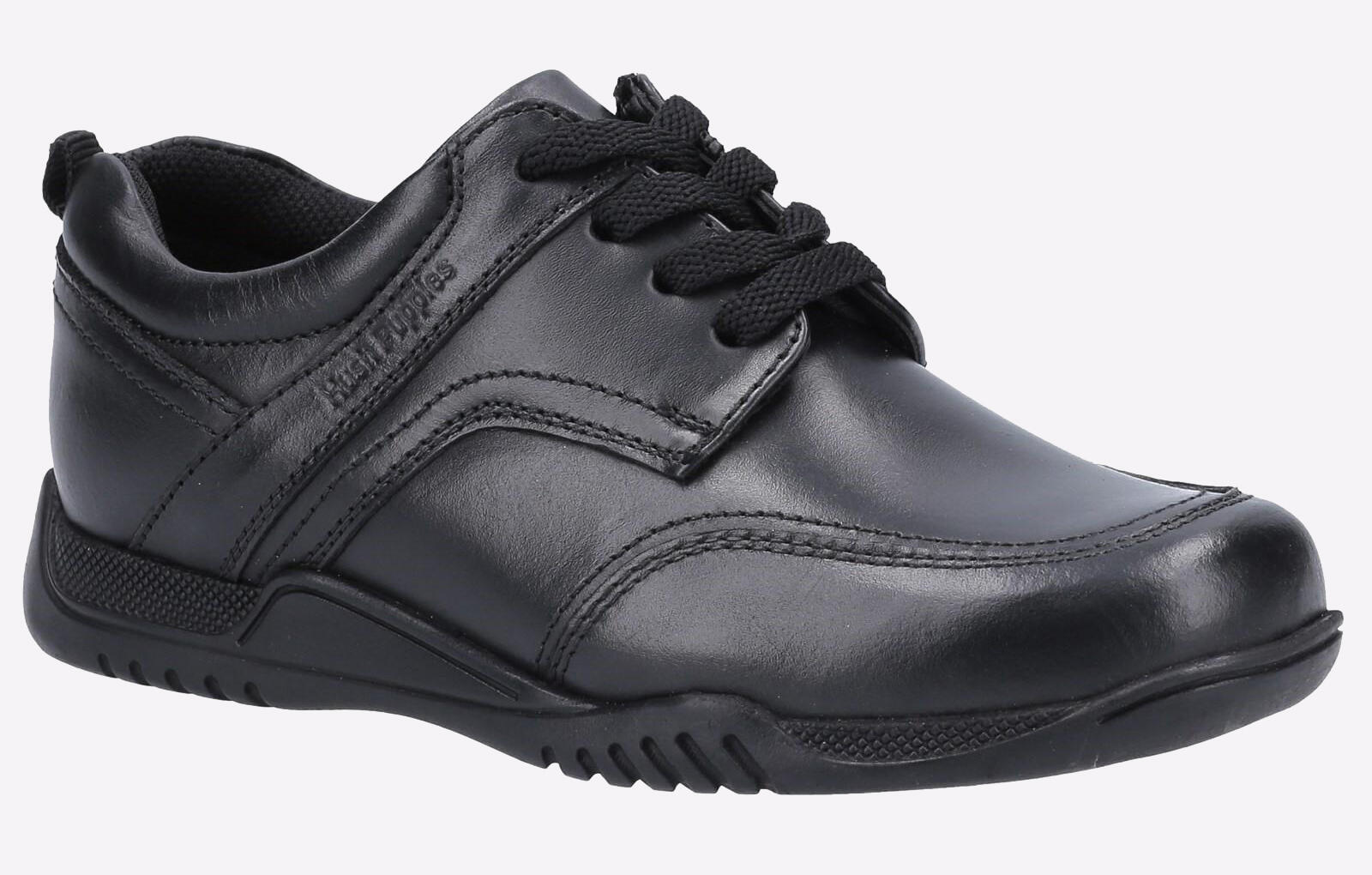 Hush Puppies Harvey Junior Boys Memory Foam School Shoes 2/4