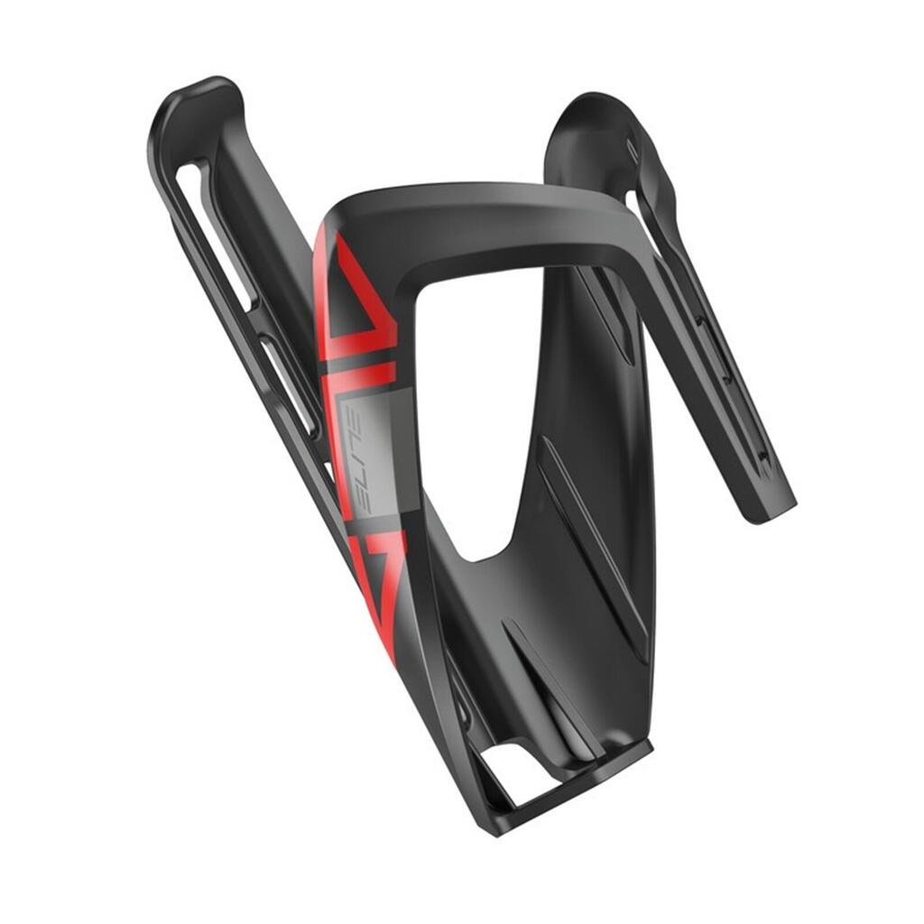 Elite Ala Bottle Cage Black / Red