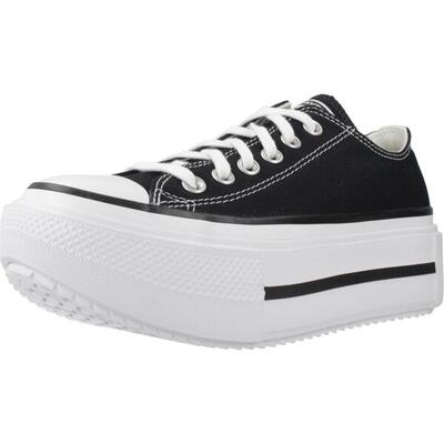 Sneakers converse model chuck taylor all star lift double stack ox kleur zwart