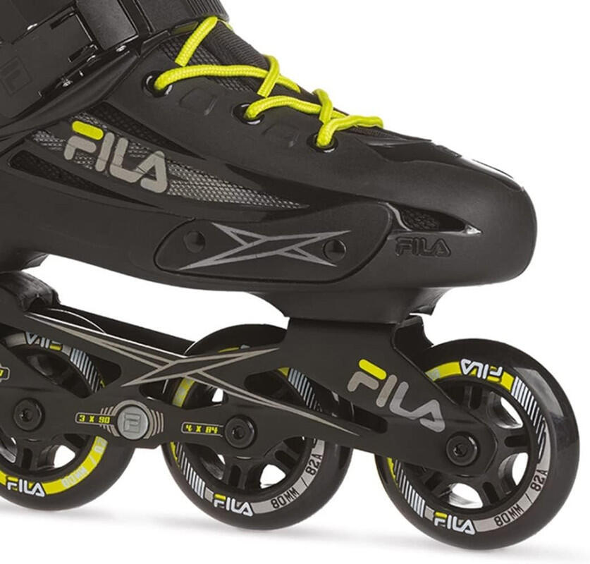 Patins FILA Houdini para cidade — base de alumínio, rodas 4x80mm 2/4