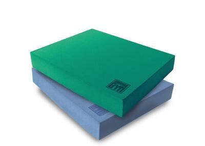 Orange gym balance pad - 2 stuks - mintgroen & lichtblauw