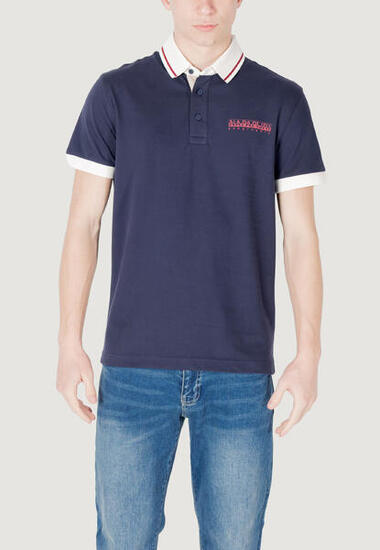 polo manches courtes E- ZERI HOMME bleu