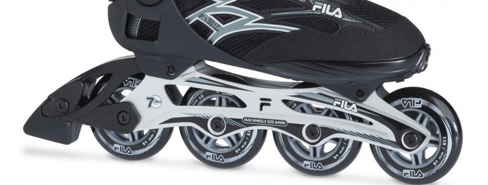 Fila Pattini in Linea ARGON 84 BLACK/GREY 41 2/4