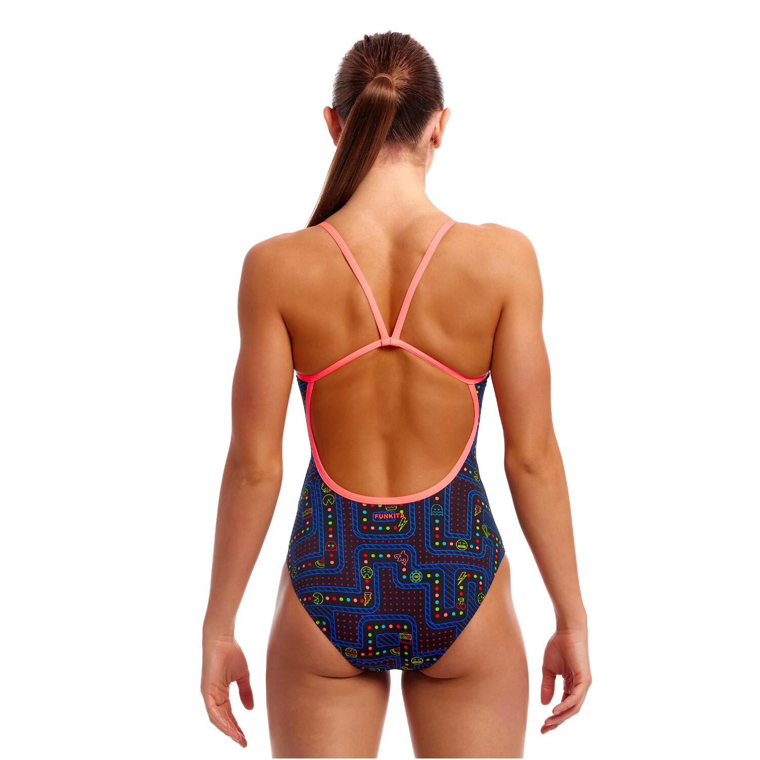 Strój do pływania FUNKITA Chomp Chomp - Single Strap 2/7