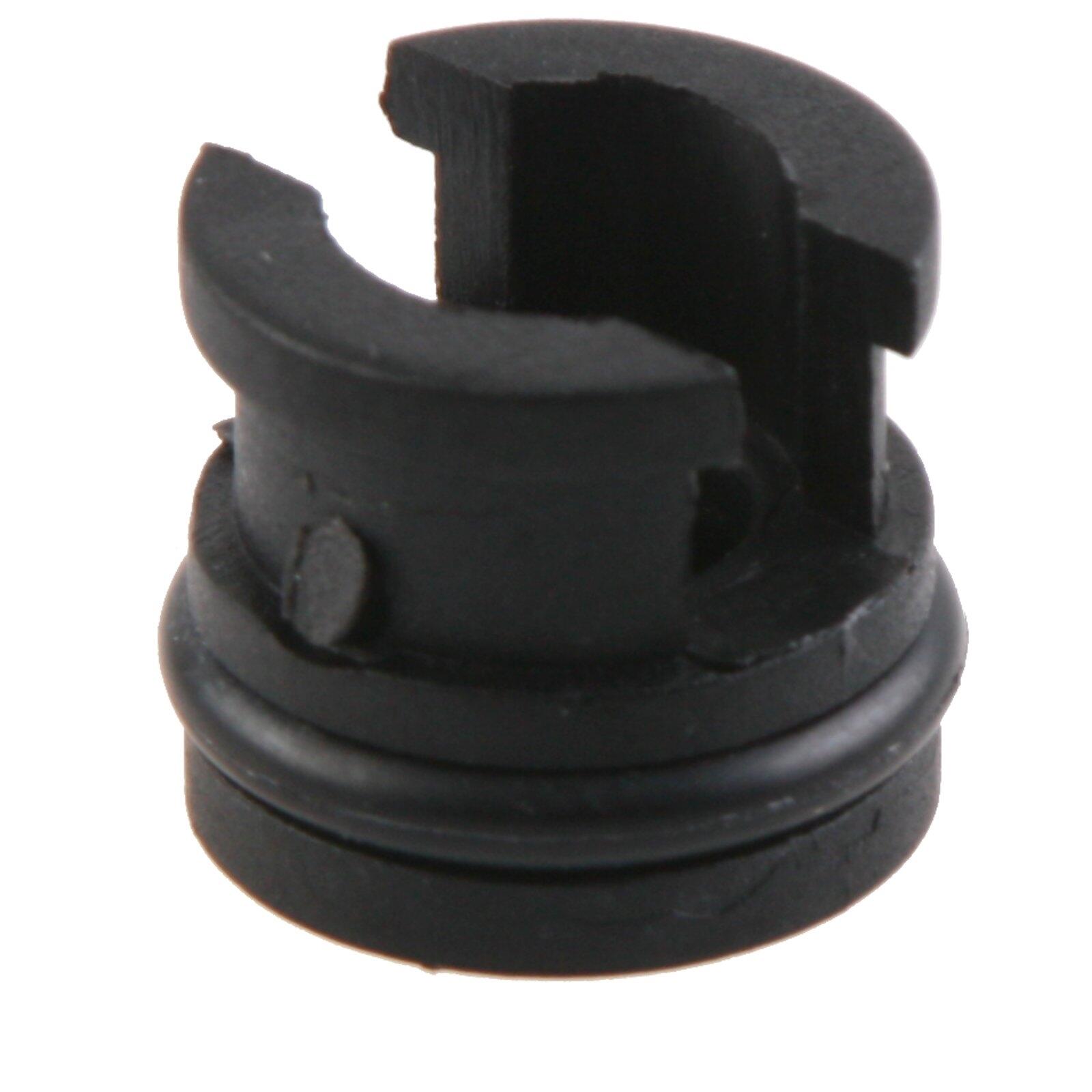 Lezyne Gummiverschlusskappe Rubber Flap, Schwarz 1/2