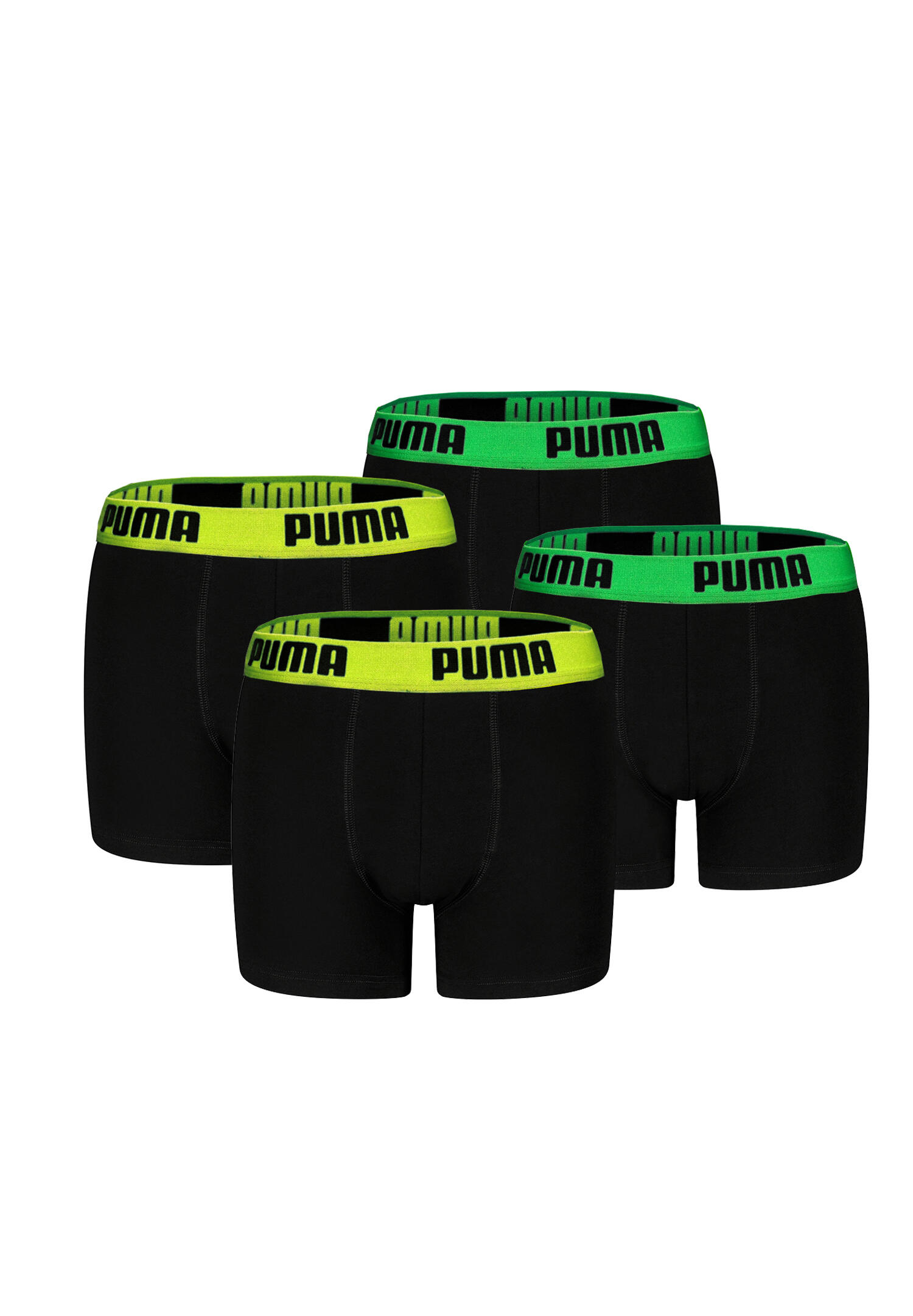 PUMA Puma Boxershorts Jungen Kinder Unterhose Unterwäsche 4 er Pack