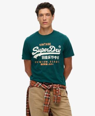 T-Shirt Heritage mit klassischem Vintage-Logo