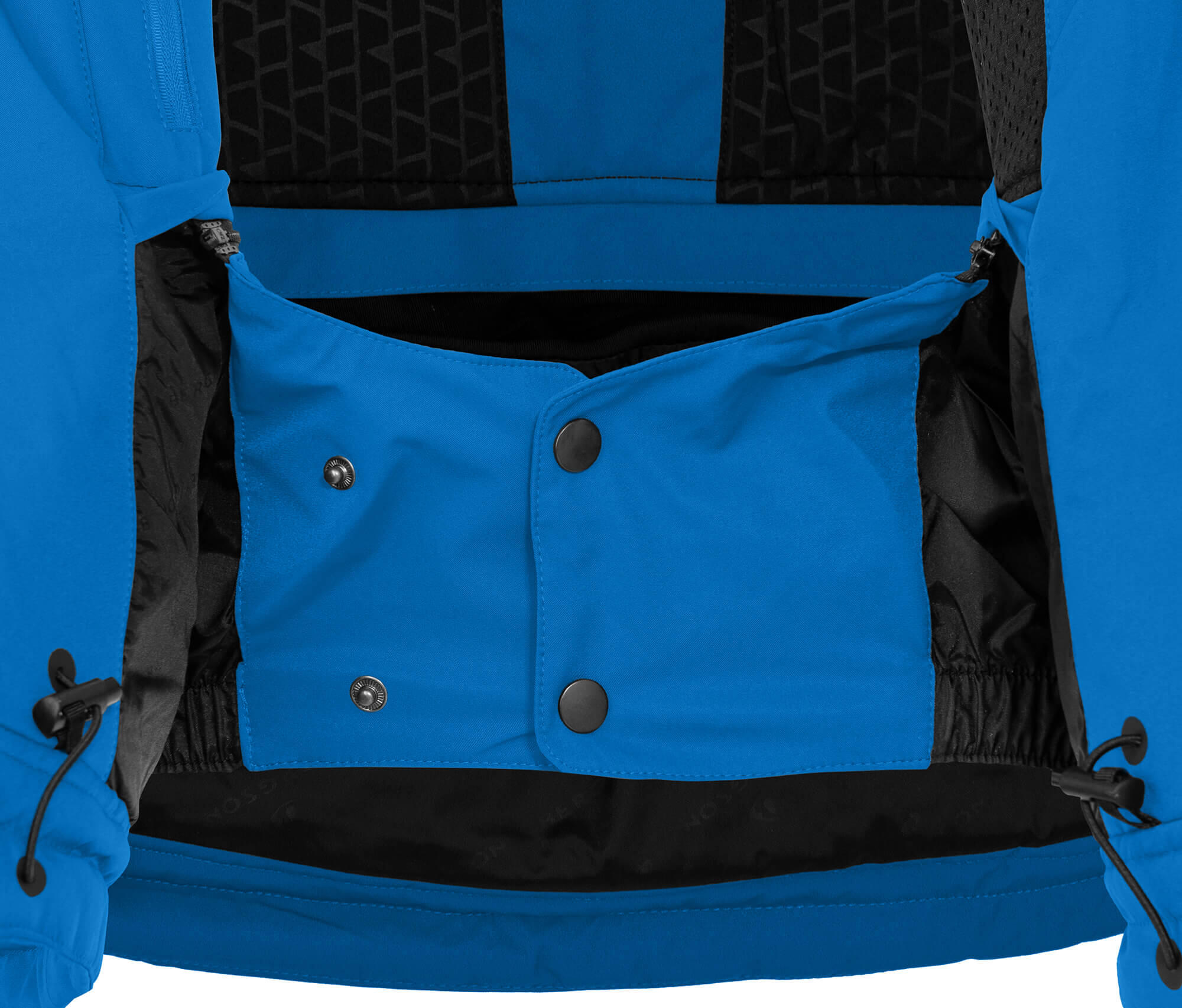 Skijacke & Outdoorjacke unwattiert, 20000 mm Wassersäule blau 5/6