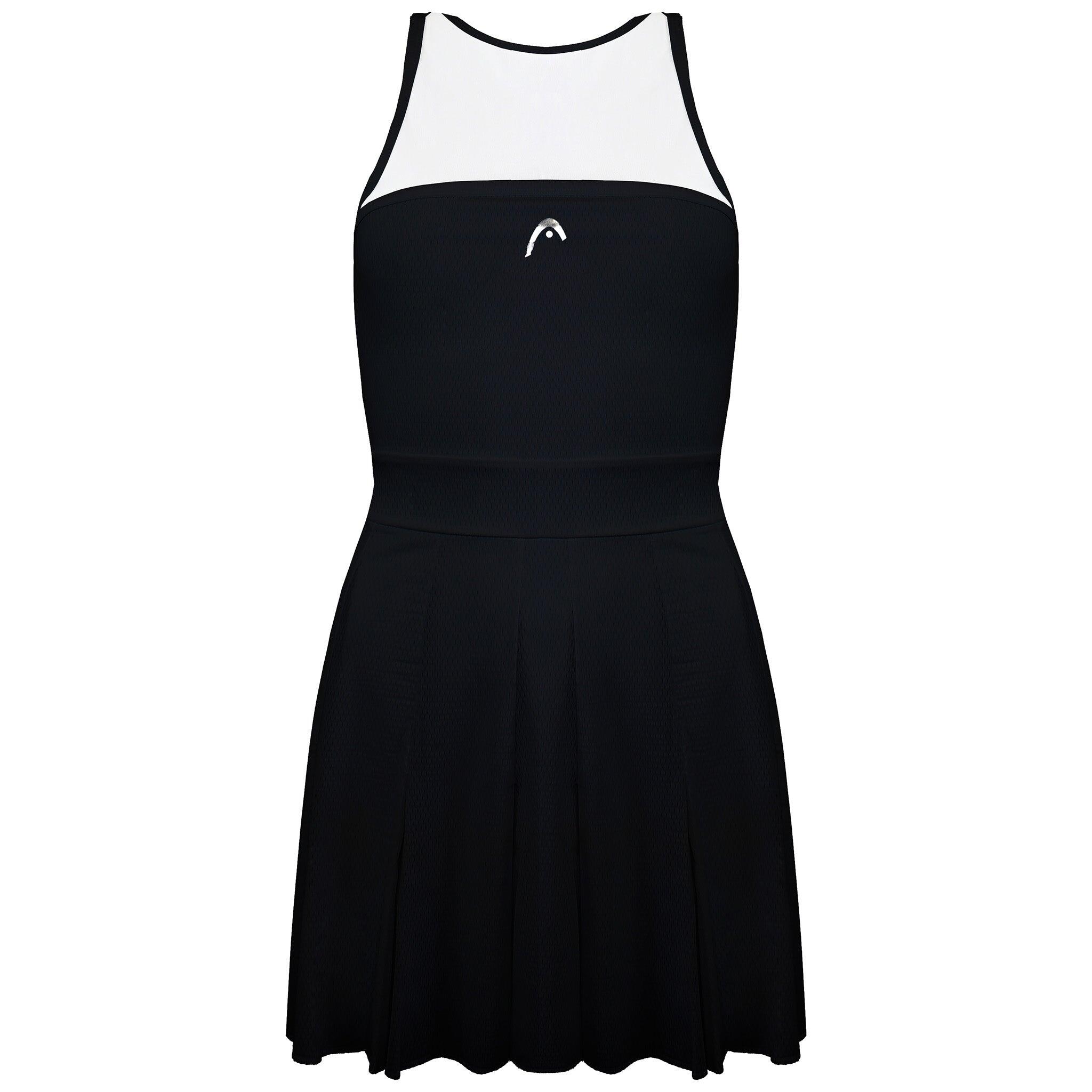 HEAD Head Boudica Womens Black Tennis Dress