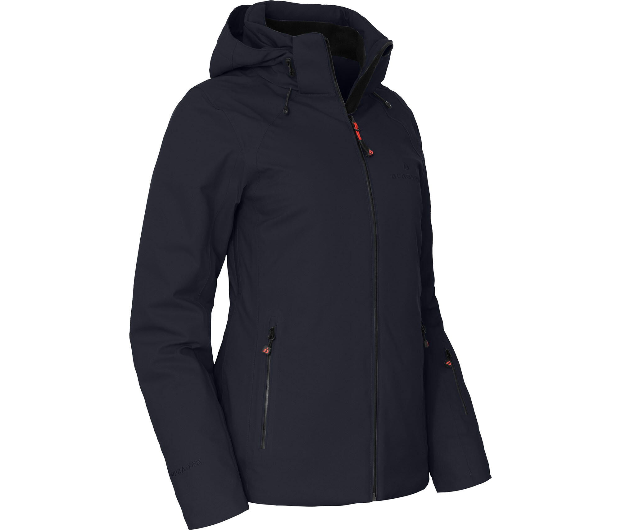 Damen Skijacke & Winterjacke wattiert, recycelt, 20000 mm Wassersäule Blau 2/7
