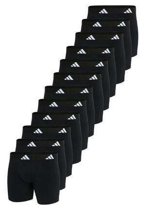 Adidas Basic Boxer Brief Men Herren Unterhose Shorts Unterwäsche 12er Pack