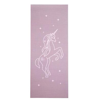 Lotus kinder yogamat unicorn lavendel