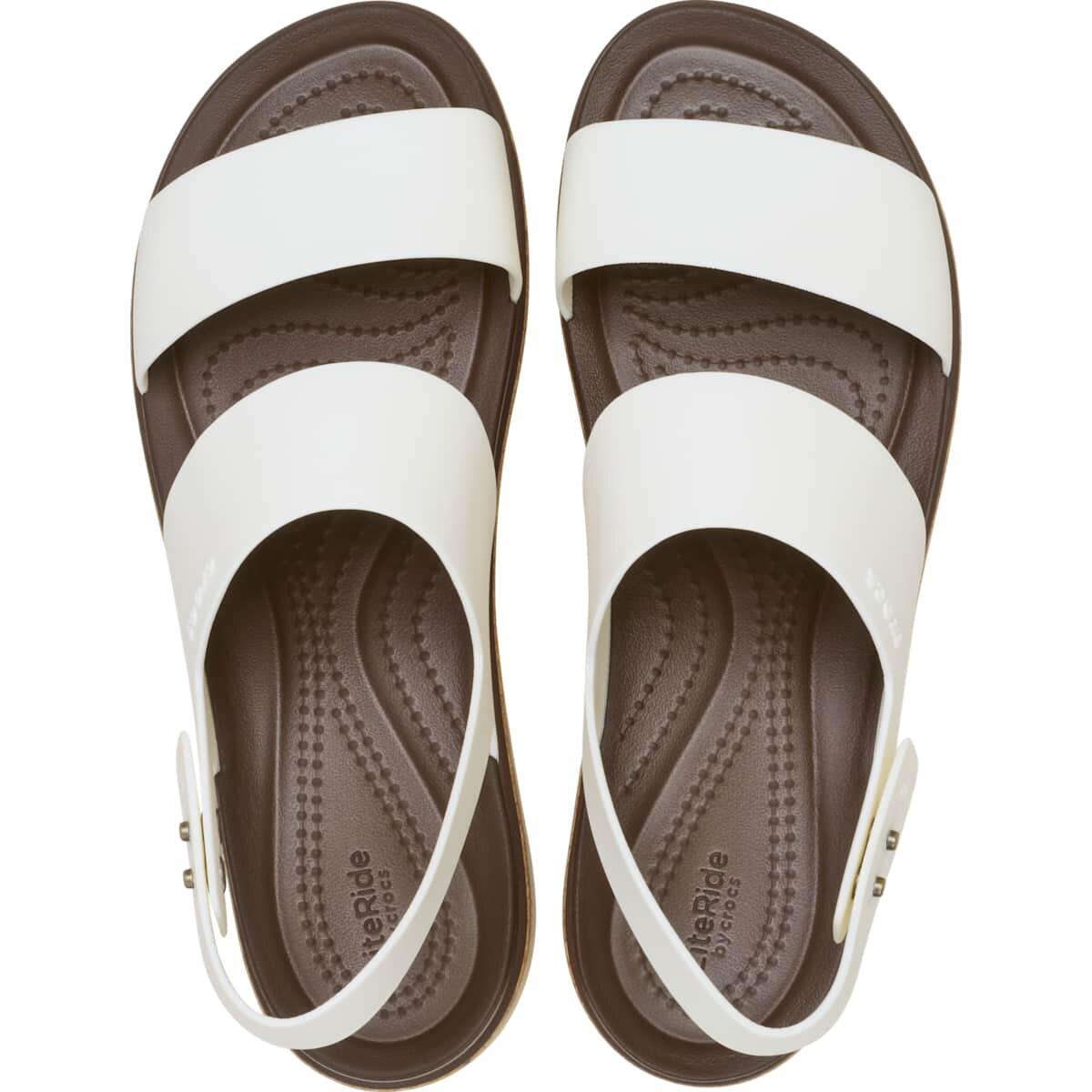 Crocs Brooklyn Cork Low Wedge Women's Sandal 3/7