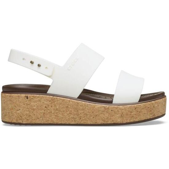 Crocs Brooklyn Cork Low Wedge Women's Sandal