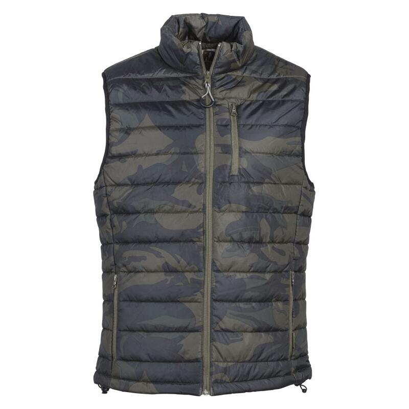 Sleeveless down jacket PERCUSSION Camo Trek