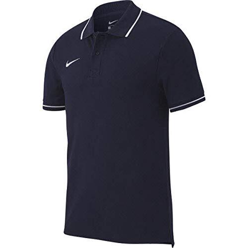 Polo Unisex Nike Club19 a Maniche Corte - Obsidiano/Bianco 2/5