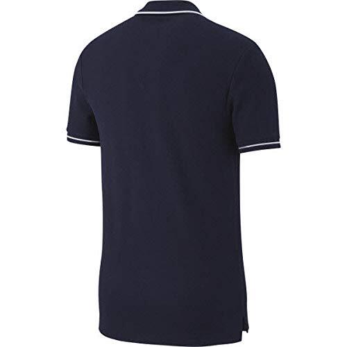 Polo Unisex Nike Club19 a Maniche Corte - Obsidiano/Bianco 3/5