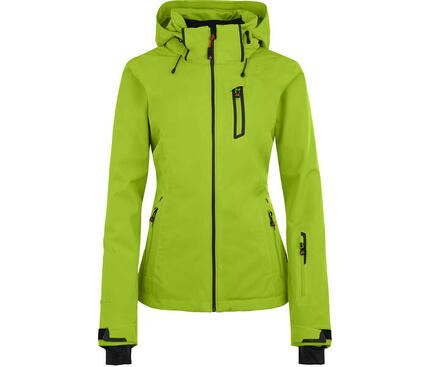 Skijacke & Outdoorjacke gefüttert, 20000 mm Wassersäule grau