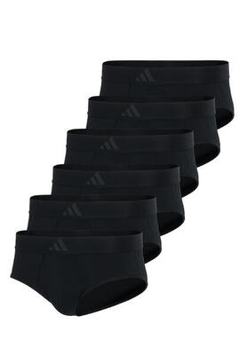 Adidas Basic Brief Men Herren Unterhose Slip Unterwäsche 6er Pack