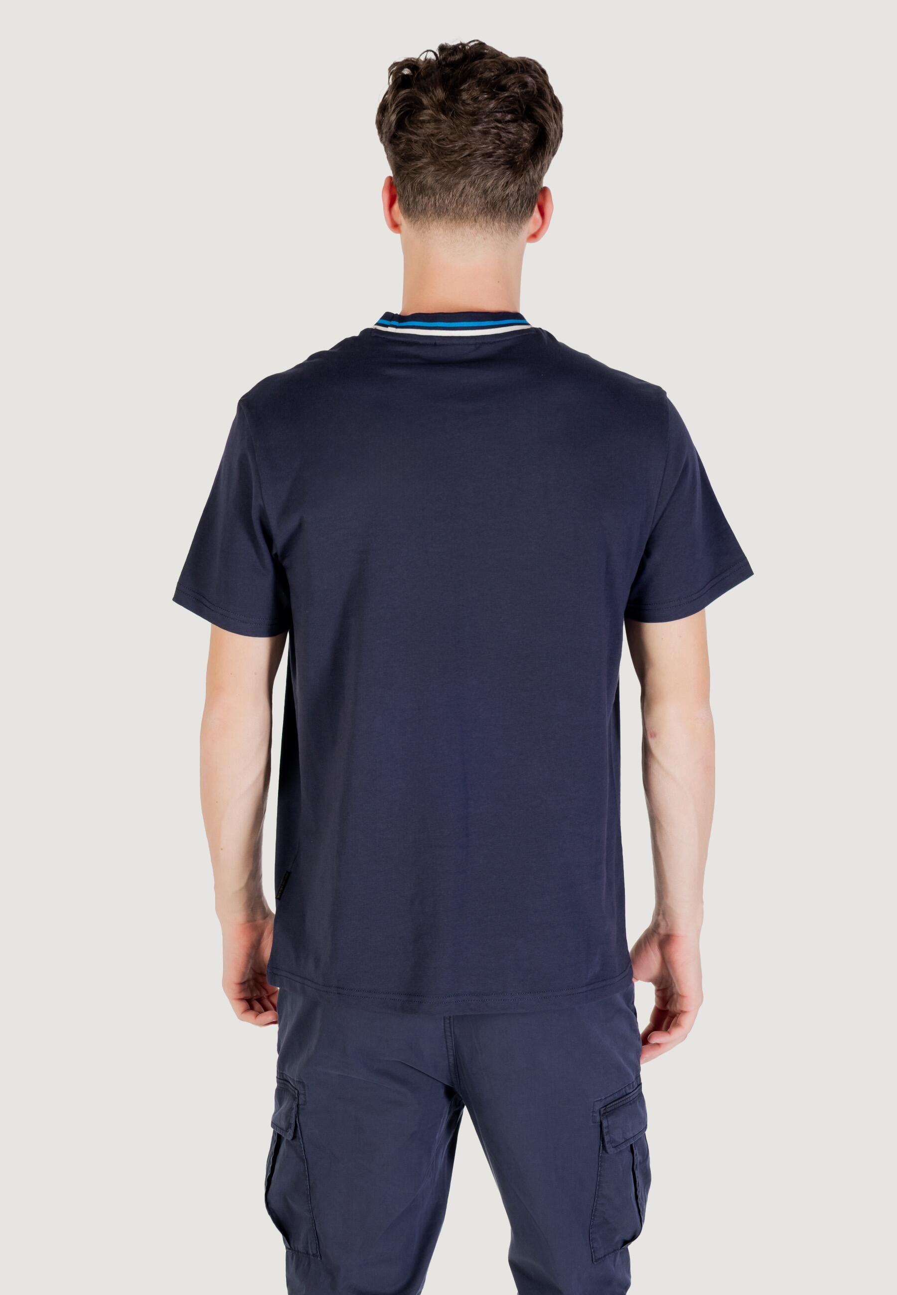 T-shirt maniche corte Uomo S-MURLO SS Blu 4/4