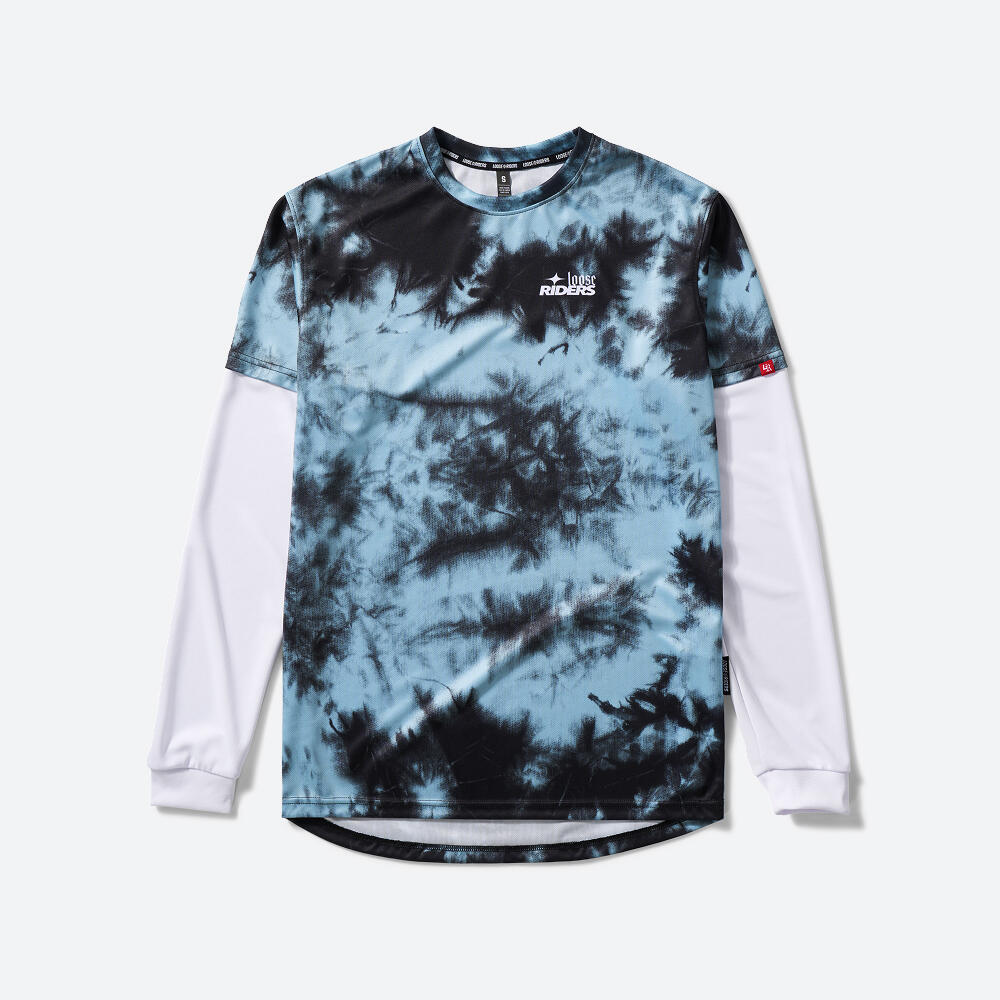 Essentials TW Tie Dye Teal 1/7