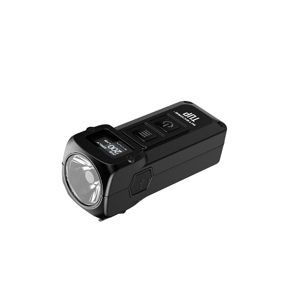 Nitecore TUP Sleutelhangerlamp oplaadbaar zwart 3/4