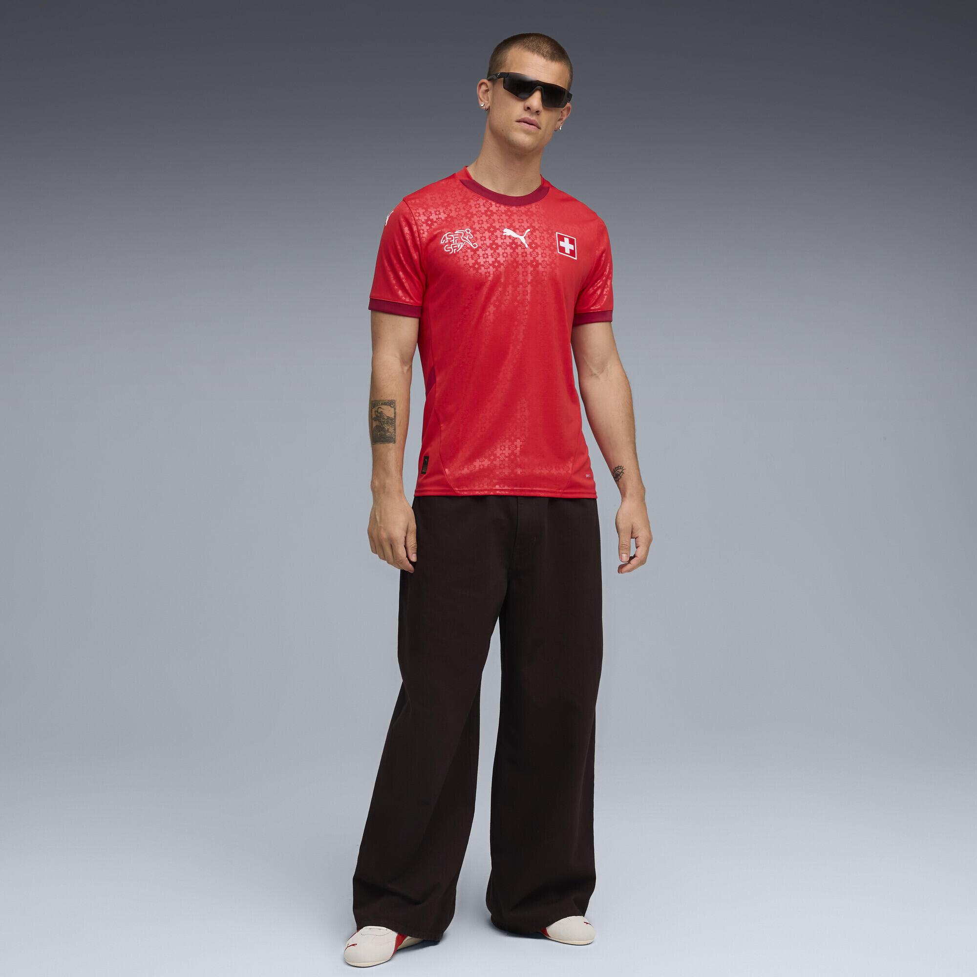 Camiseta 1.ª equipación selección femenina Suiza 2025 Hombre PUMA 4/7