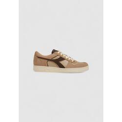 baskets MAGIC BASKET LOW SUEDE LEATHER HOMME BEIGE