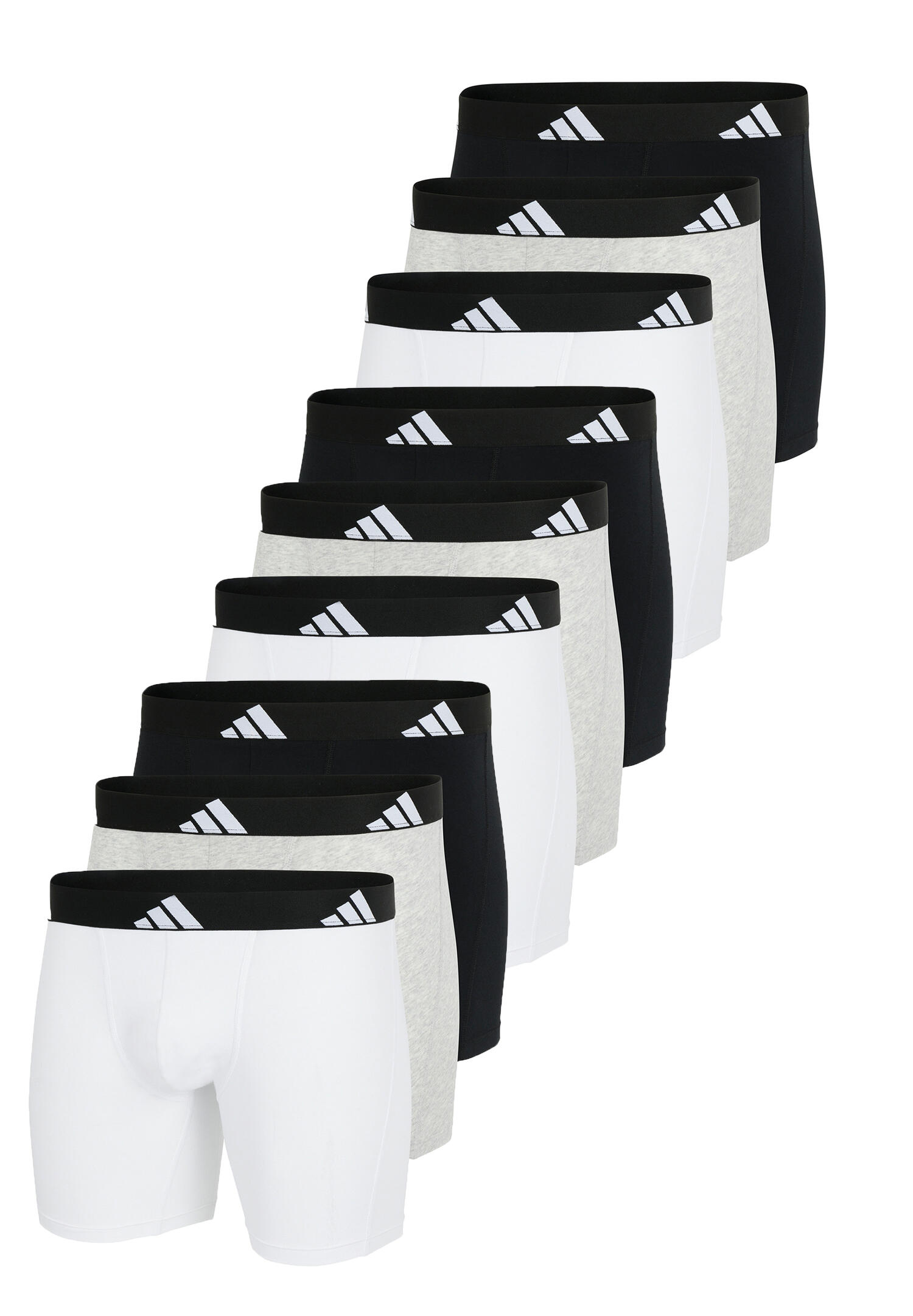 ADIDAS Adidas Basic Boxer Brief Men Herren Unterhose Shorts Unterwäsche 9er Pack