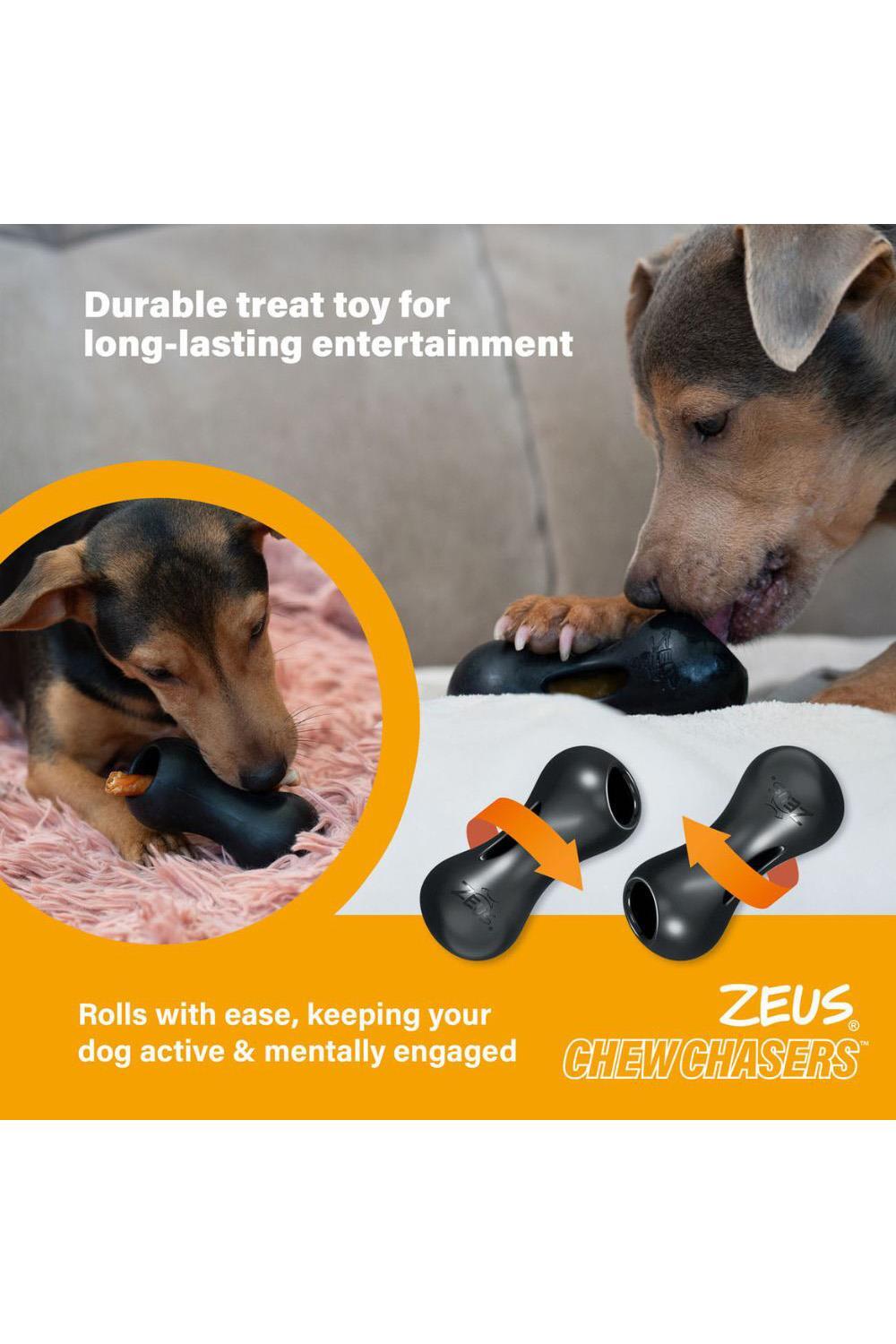 Zeus ChewChasers Treat Peanut Dog Toy 7/7