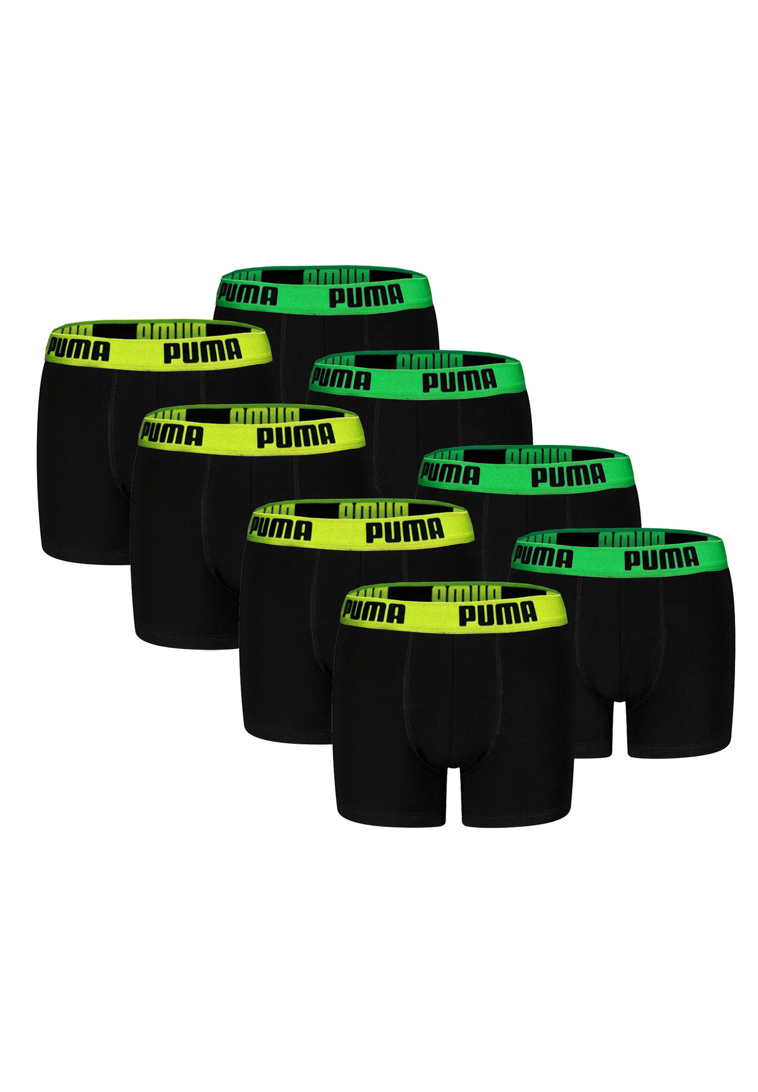 PUMA Puma Boxershorts Jungen Kinder Unterhose Unterwäsche 8 er Pack