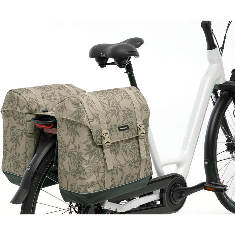 NEW LOOXS Sacoche double pour vélo Alba Bamboo MIK